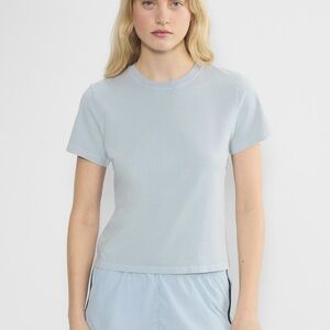 Aritzia TNA Soft Feels All-Time T-Shirt Blue